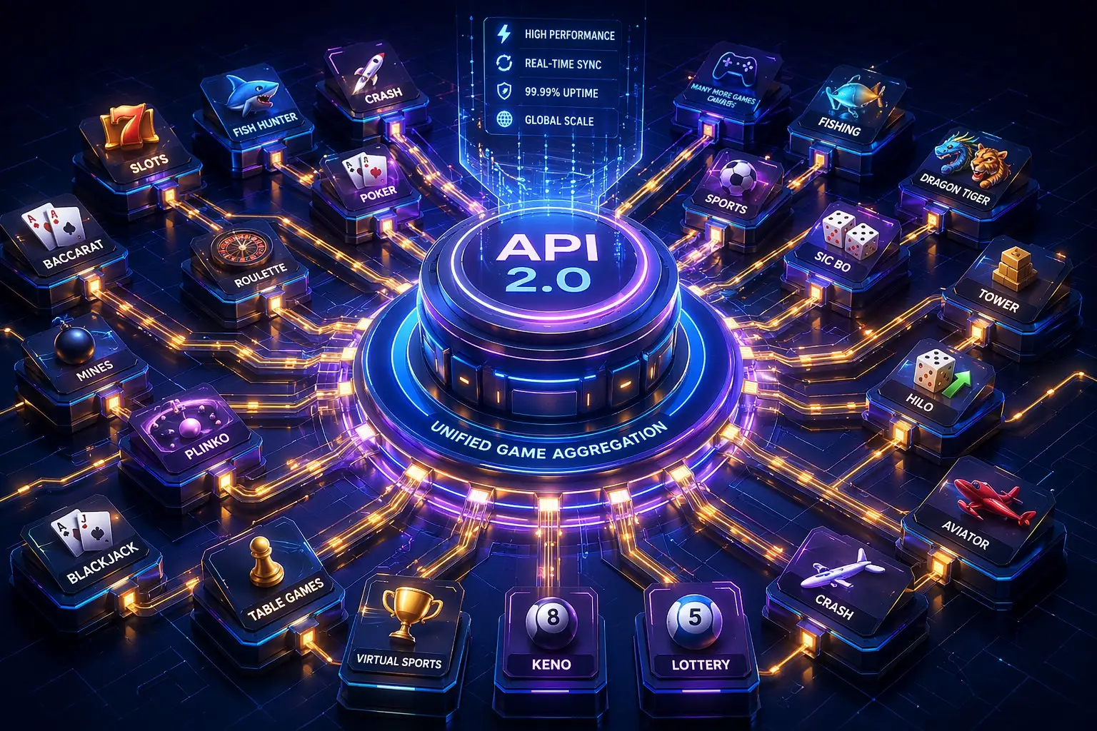 Scalable iGaming Aggregation Hub 2026