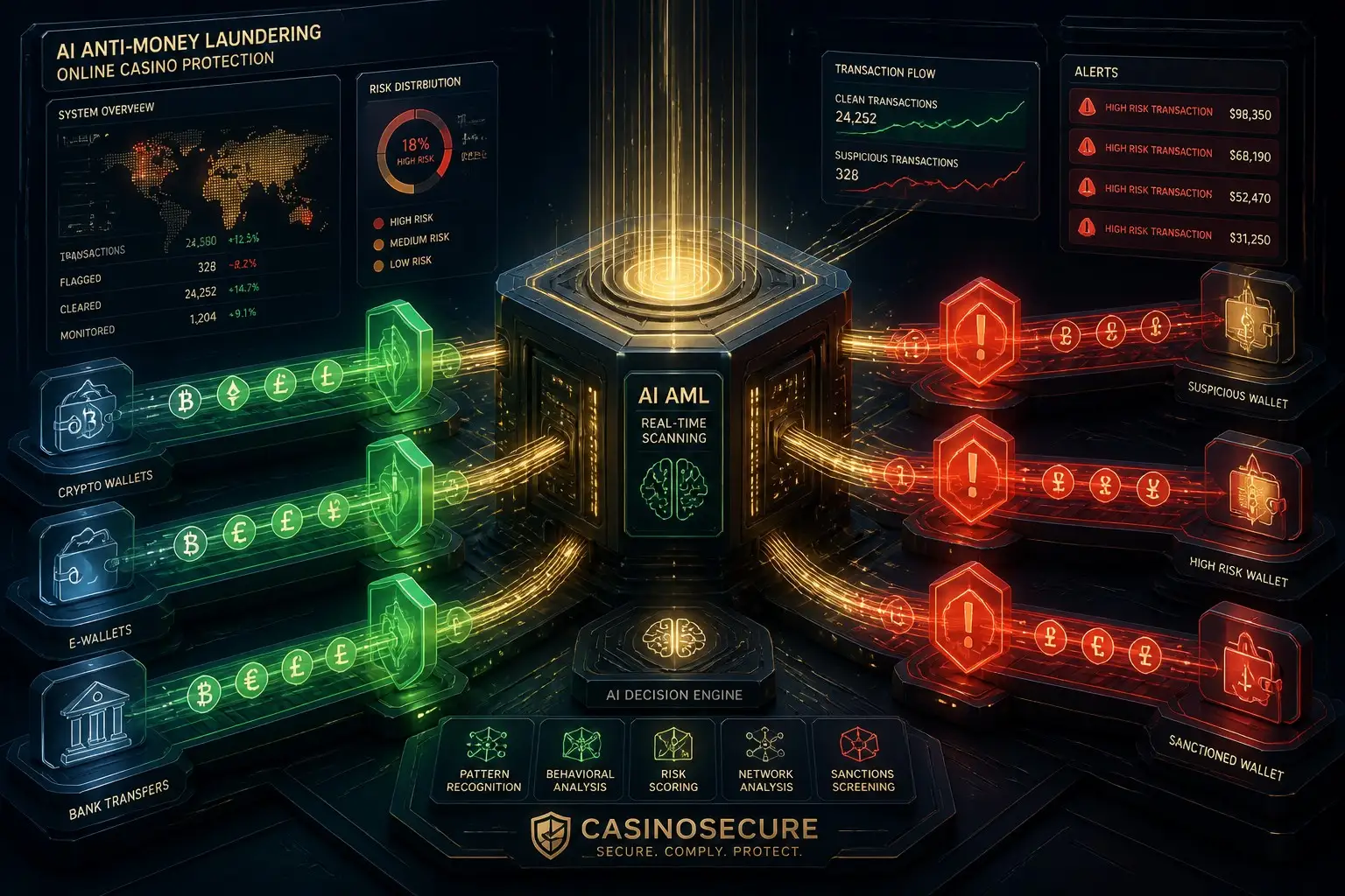 AI-Powered AML for Online Casinos 2026