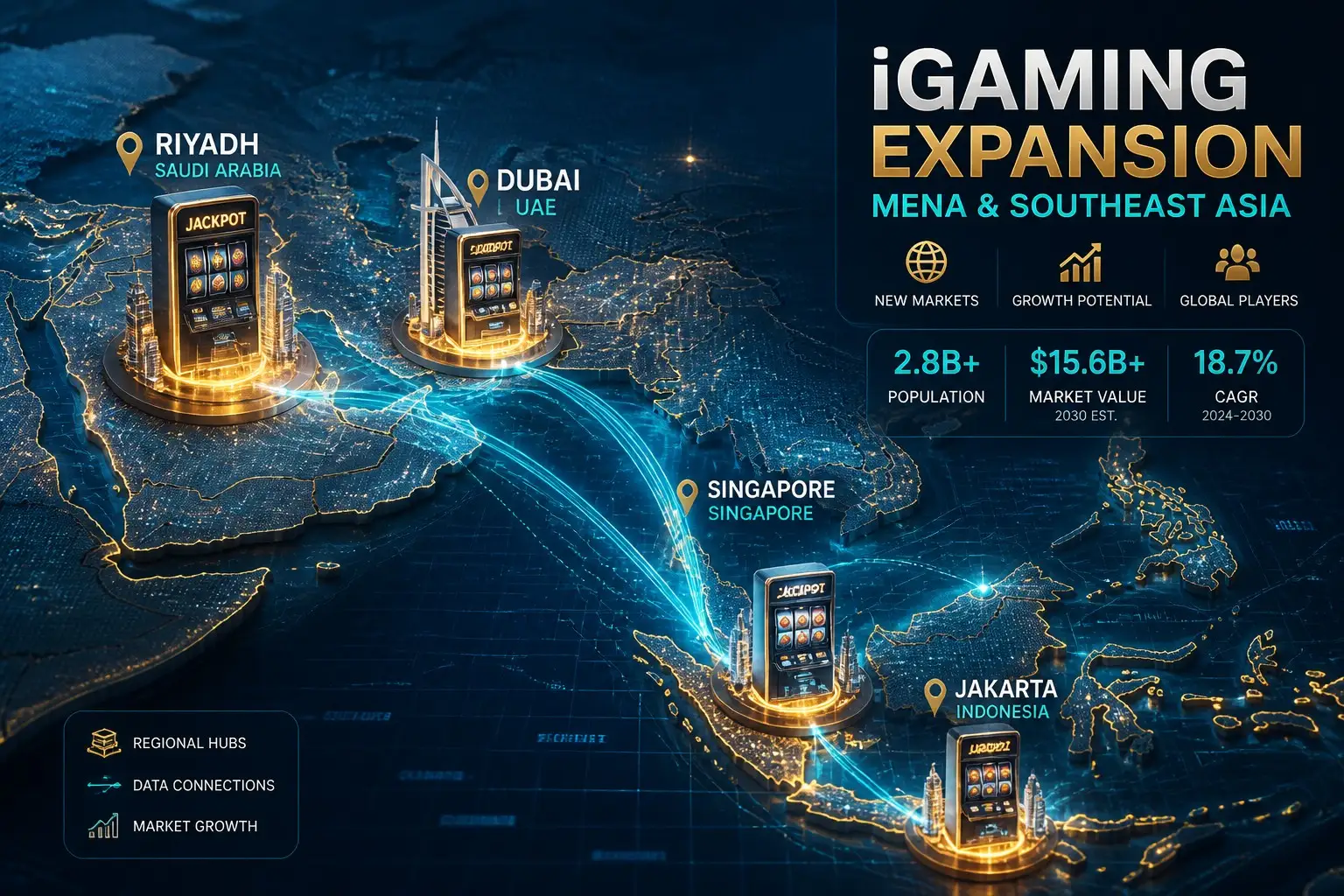 MENA and Southeast Asia iGaming Expansion 2026